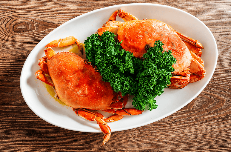 Butter-Baked Whole Crab