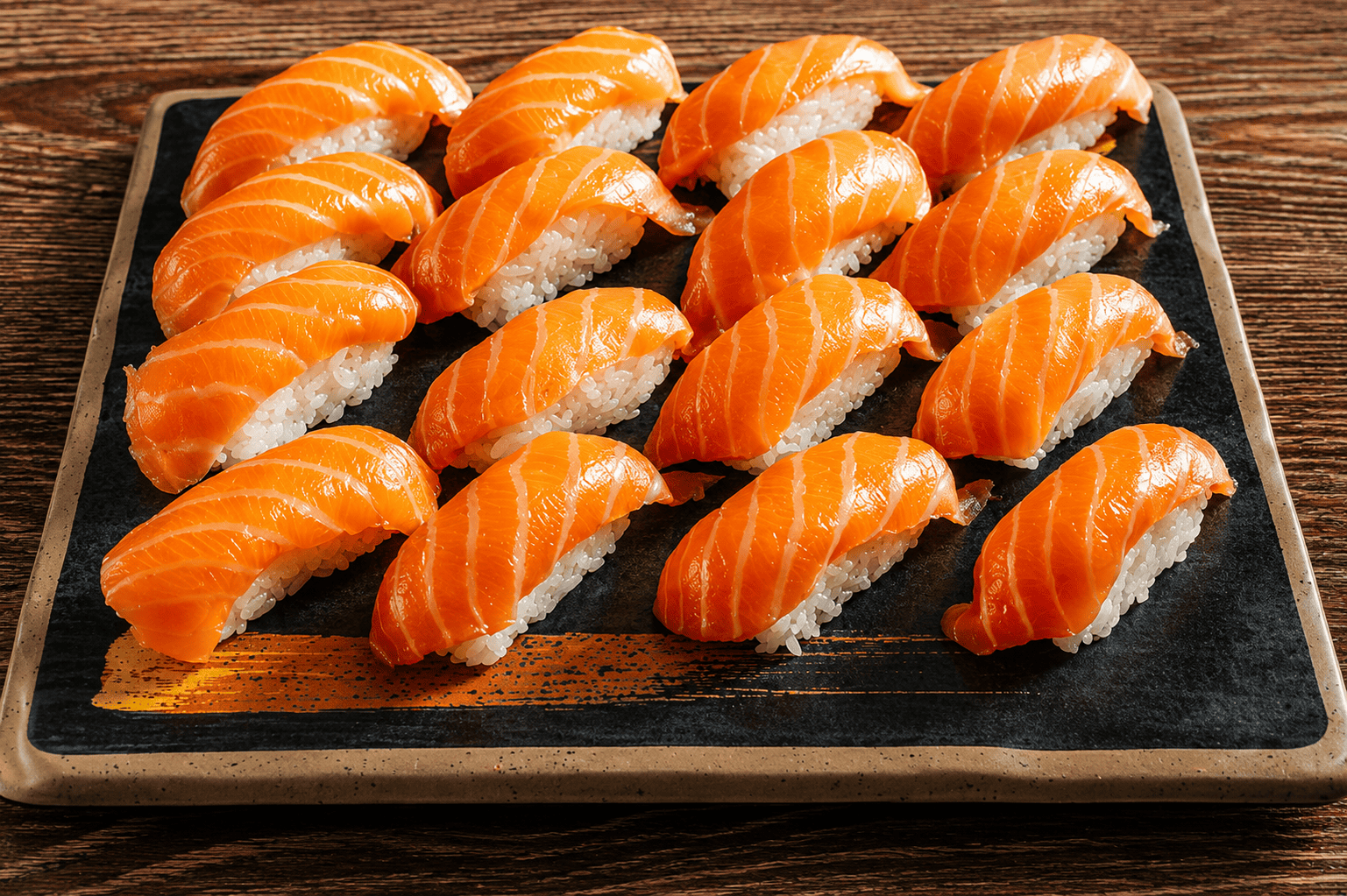 Salmon Nigiri Delight