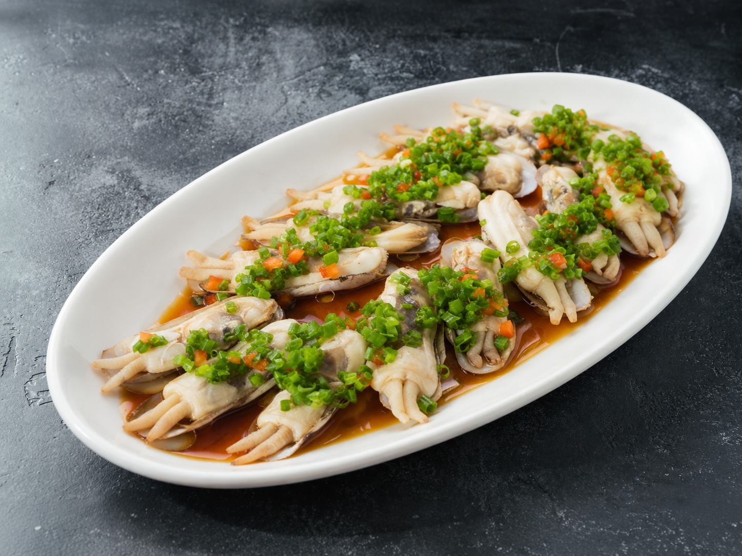 Steamed Razor Clams