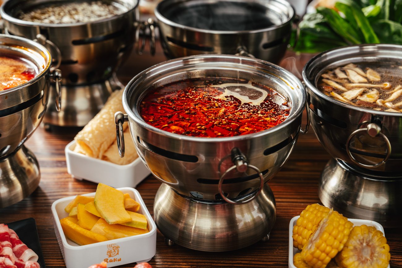 Sichuan mala hot pot