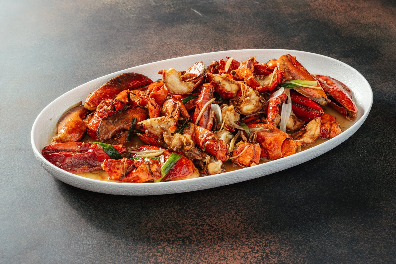Lobster, Crab & Coconut Shrimp